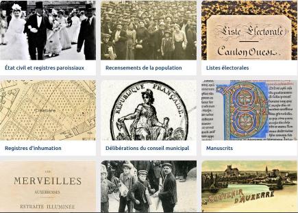 Auxerre documents en ligne