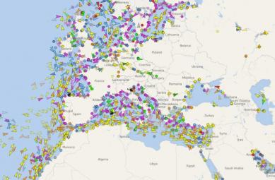 Trafic maritime