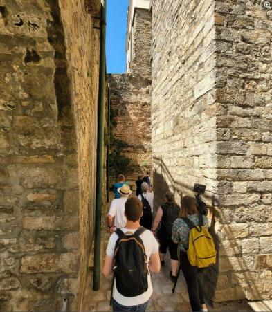 Visite de la tour comtal du vieux Mans